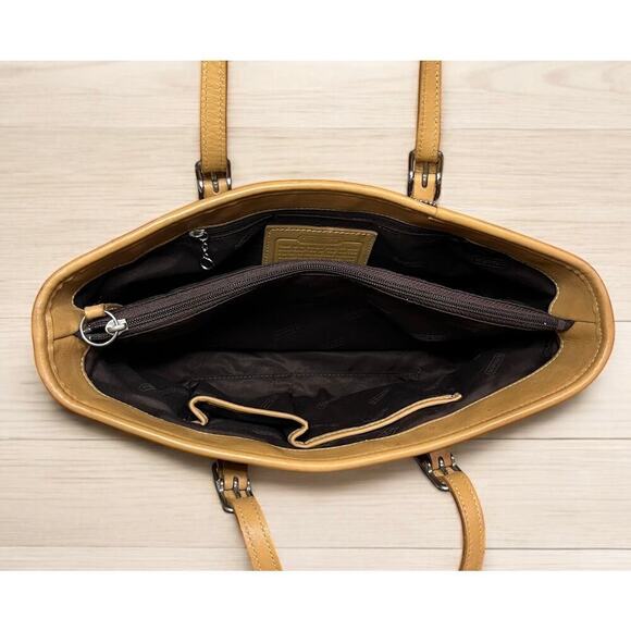 Vintage Coach 9813 Classic Shopper Leather Bag - Picture 5 of 16